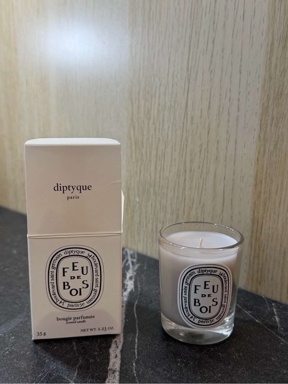 Diptyque candle - FEU DE BOIS